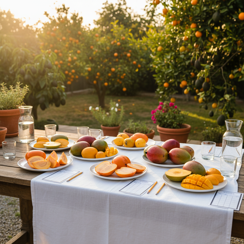 Featured image for SoCal Persimmon & Mango Taste Test: Ripeness to Flavor