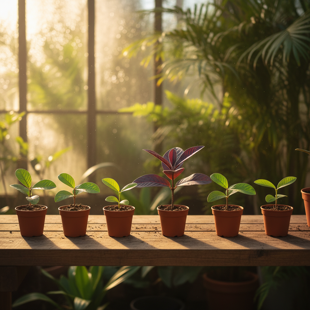 Featured image for Guava Seedlings: Why One Turns Purple and Blooms Early