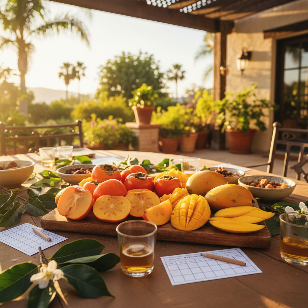 Featured image for Persimmon & Mango Taste Test: SoCal Holiday Flavor Guide