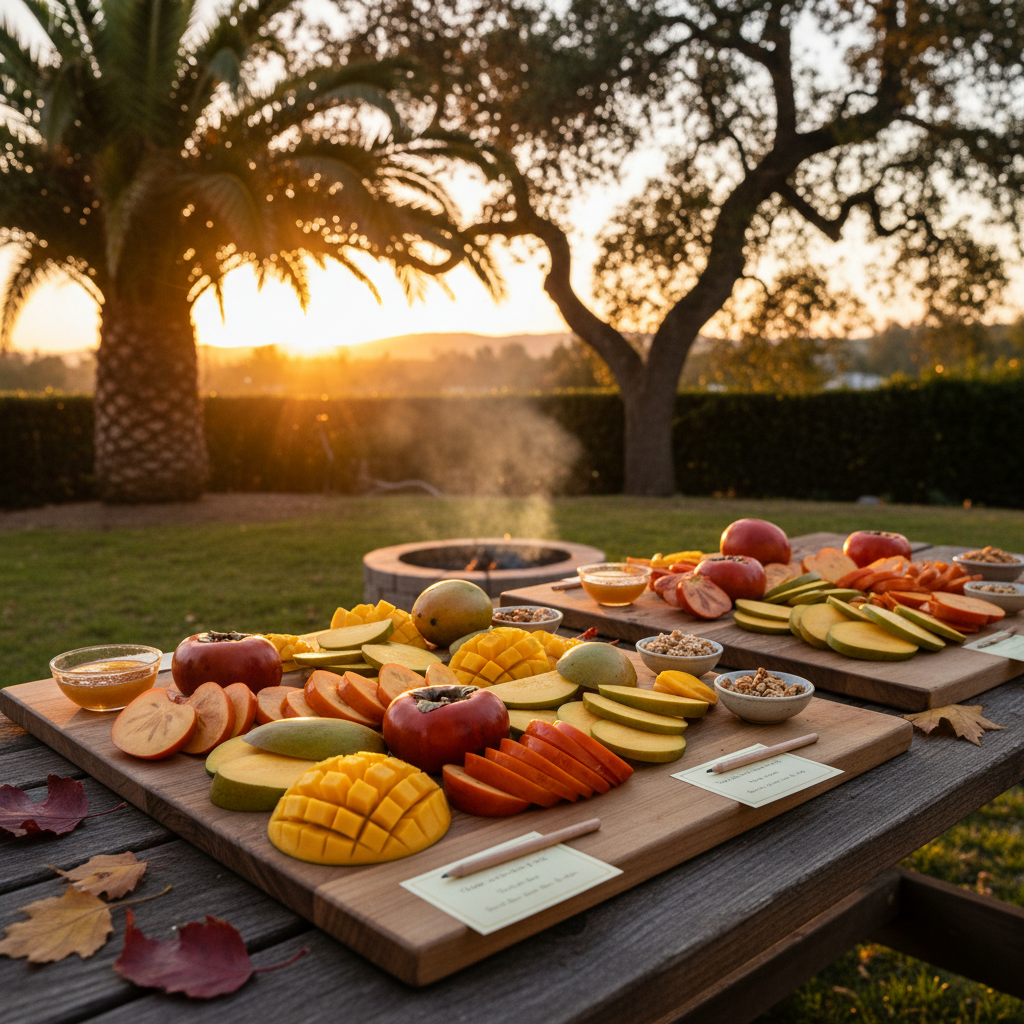 Featured image for Persimmon and Mango Taste Test: SoCal Fall Guide